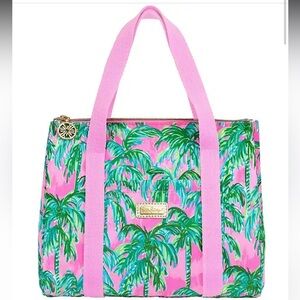 ￼ Lilly Pulitzer, lunch bag cooler tote, Suite views pattern brand new